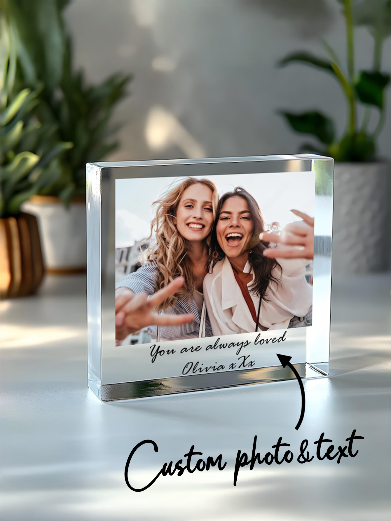 Custom Acrylic Photo Block Gift